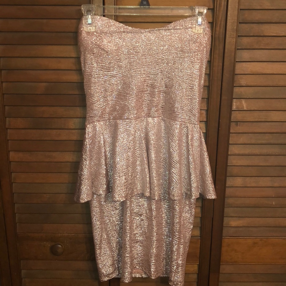 Body Central Juniors Strapless Dress